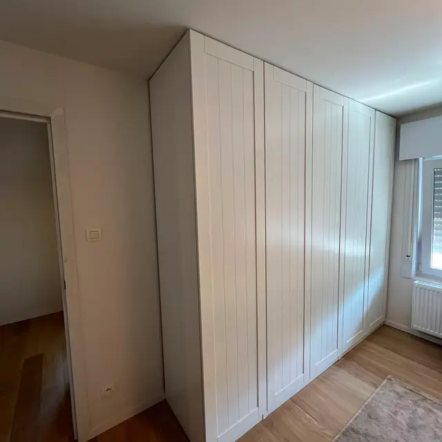 Kleerkast na de ontmanteling in Keerbergen